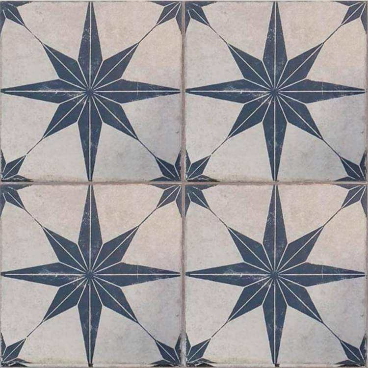 Керамогранит Etili Seramik Scintilla Saphire Blue Pre-Cut 45x45