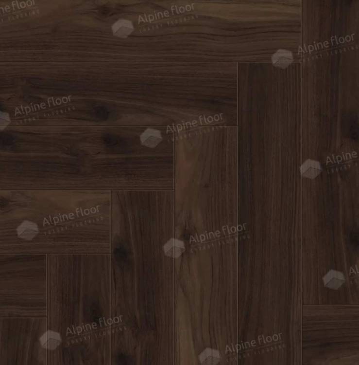 Ламинат Alpine Floor Herringbone 10/33 4V LF107-14 Дуб Абруццо 600x100