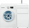 Тумба с раковиной Aquanet Токио 110 R 239299 напольная, белый фото 13