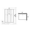 Душевая кабина Niagara Classic 339844QBKT 90x80x240 без гидромассажа фото 16