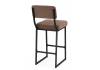 Полубарный стул Woodville Ларс 674657 selfie cocoa / черный фото 4