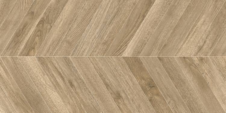 Керамогранит Delacora Walnut D120251M Chevron Light матовый карвинг 60x120