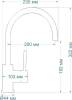 Смеситель для кухни Seaman SSC-302 серый фото 2