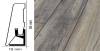 Плинтус Kronotex ktex1 Дуб портовый серый Серый 2400x58x19