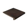 Ступень Gres de Aragon Capri Redondeado Chocolate Фронтальная 33x33