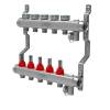 Коллектор Royal Thermo для теплого пола с расходомерами 1х3/4ЕК с 10 контурами