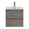 Тумба под раковину BelBagno KRAFT-500-2C-SO-CG Cemento Grigio, 50x50x46