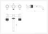 Смеситель для раковины Boheme Stick Linea 152-2-GM.3 Gun Metal фото 2