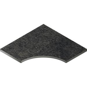 Бортик Italon Рум X2 620090000663 Блэк Угловой Закругленный 30 60x60