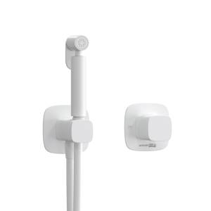 Гигиенический душ Wasserkraft Saale A9551.328.243.232 встраиваемый, со шлангом, белый