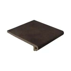 Ступень Gres de Aragon Capri Redondeado Chocolate Фронтальная 33x33