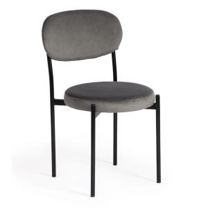 Стул Tetchair Revo (mod. 7033) 19783 серый barkhat 26, черный