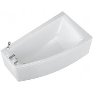 Ванна из искусственного камня Фэма Доминика 160x90 угловая, с ножками