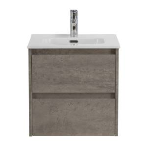 Тумба под раковину BelBagno KRAFT-500-2C-SO-CG Cemento Grigio, 50x50x46