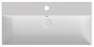 Раковина Isvea SistemaZ Frame 10SF50090SV белая, 90x42.2