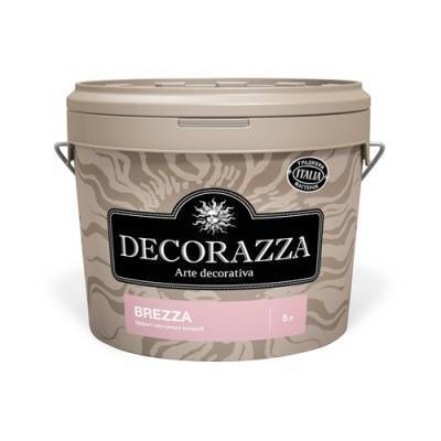 Декоративное покрытие Decorazza Brezza BR10-95 с эффектом песчаных вихрей 1 л