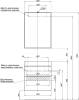 Мебель для ванной Aquanet Nova 60 246281 дуб рошелье фото 17