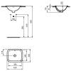 Раковина Ideal Standard Connect E505501 Euro White (Евробелый), 42x35 фото 3