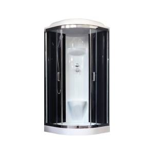 Душевая кабина Royal Bath RB 100HK6-BT-CH с низким поддоном, с сиденьем