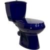 Унитаз-компакт Оскольская керамика Элисса 43355130202 Антивсплеск Стандарт синий