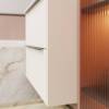 Тумба под раковину La Fenice Tesoro 80 платиновый белый фото 3