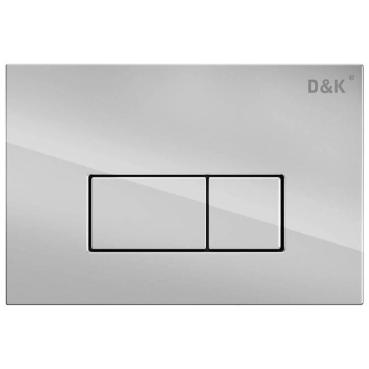 Кнопка смыва D&K Rhein DB1499001 хром