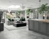 Керамогранит Gambini Hemisphere Steel Lapp Rett 60x60 фото 2