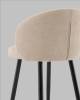 Стул полубарный Stool Group Ханнингем vd-hanningem-pf-beige бежевый, велюр фото 7