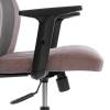 Кресло компьютерное Tetchair Aviator PLT metalBL 25108 светло-коричневый, серый, KUB 03/W-12, ткань фото 11