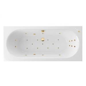 Акриловая ванна Excellent Oceana Slim 180x80 "ULTRA" (золото)