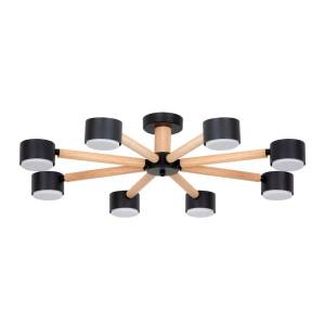 Потолочная люстра Arte Lamp Tenda A1624PL-8BK