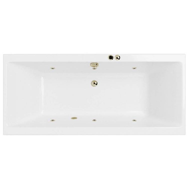 Акриловая ванна Excellent Pryzmat Slim 160x75 "SOFT" (бронза)