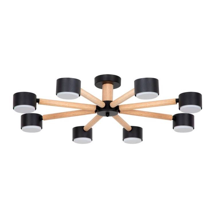 Потолочная люстра Arte Lamp Tenda A1624PL-8BK