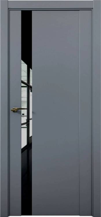 Межкомнатная дверь глухая Brandoors Prime 07 Полотно Антрацит 2000х600