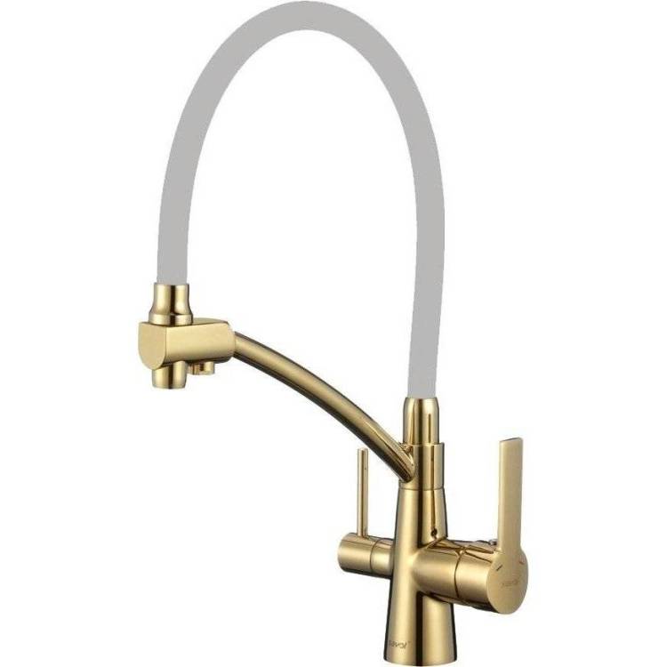 Смеситель для кухни Savol S-L1805B-04 с гибким изливом