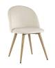 Набор из 4 стульев Stool Group Лион DC-69030 HLR-2 X4 кремовый фото 2