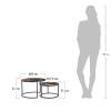 Набор из 2 журнальных столов Bradex Home Tango RF 0205 фото 11