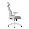 Кресло компьютерное Woodville Flok 15607 gray/white фото 16