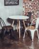 Набор из 6 стульев Stool Group Tolix YD-H440B-W YG-15 X6 серебристый матовый, темное дерево фото 3