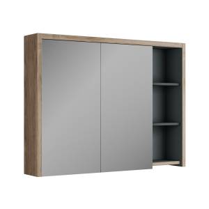 Зеркало-шкаф Veneciana Olona 100 610020 пихта, графит