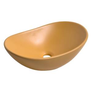 Раковина Gid Lago 53410 оранжевый матовый, 30.5 см