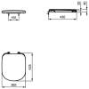 Крышка-сиденье Ideal Standard Tempo T679201 Euro White (Евробелый) фото 4