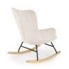 Кресло-качалка Halmar Belmiro V-CH-BELMIRO-FOT-KREMOWY кремовый фото 4