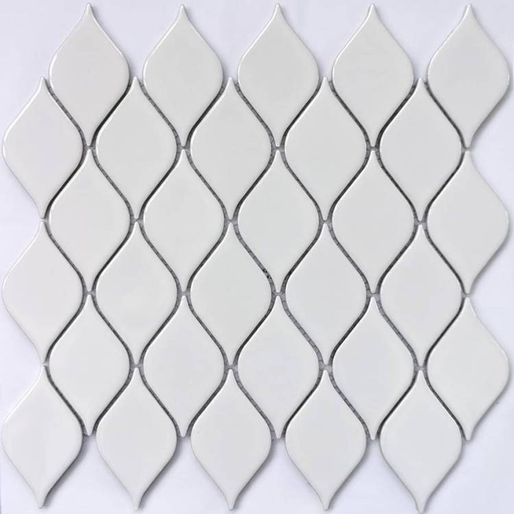 Мозаика Bonaparte Melany White Glossy (4.8x8.6) 26.4x28
