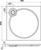 Поддон для душа Cezares Tray TRAY-S-A-90-56-W 90x90 фото 2