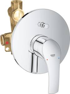 Смеситель для ванны с душем Grohe Eurosmart New 33305002 С ВНУТРЕННЕЙ ЧАСТЬЮ