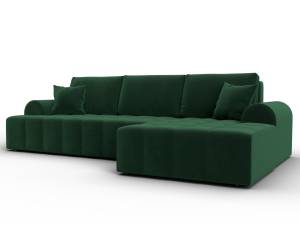 Диван угловой Лига Диванов Лига-080 134747 Зеленый