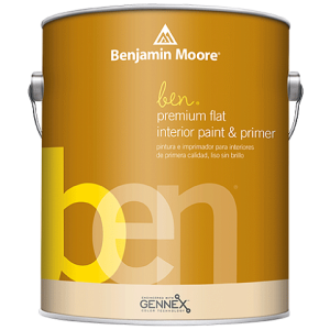 Краска Benjamin Moore Ben Premium Interior Latex Flat W625 3.785 л