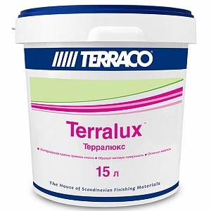 Краска универсальная на акриловой основе Terraco Terralux 15 л