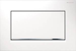 Кнопка смыва Geberit Sigma 30 115.893.KJ.1 белая, хром глянцевый